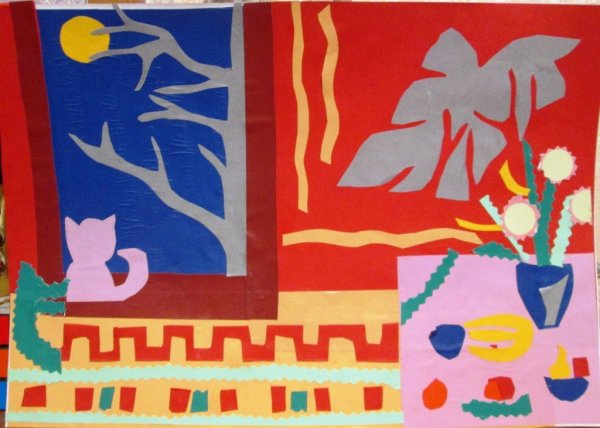 Анри Матисс рыбки аппликация