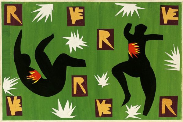 Анри Матисс коллажи