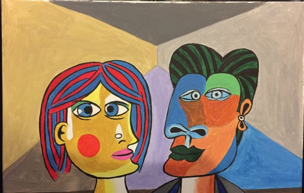 Пикассо кубизм портрет