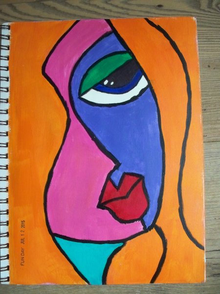 Стиль рисования Пикассо