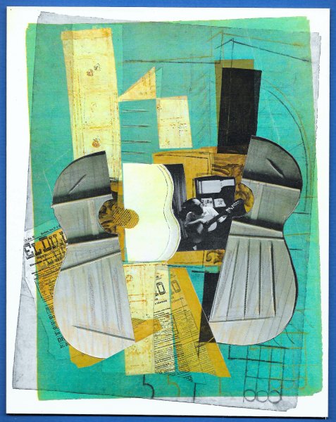 Пикассо гитара кубизм