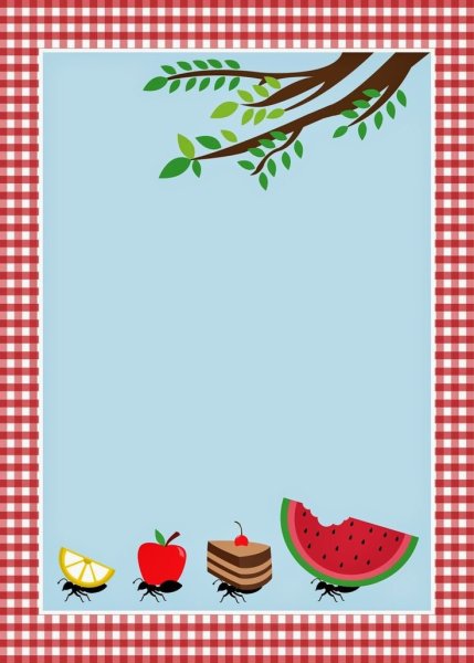 Приглашение на пикник на природе