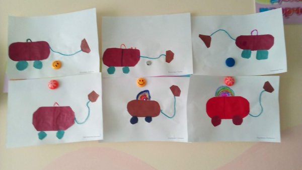 Аппликация бытовая техника старшая группа