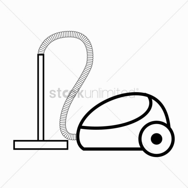 Пылесос раскраска для детей