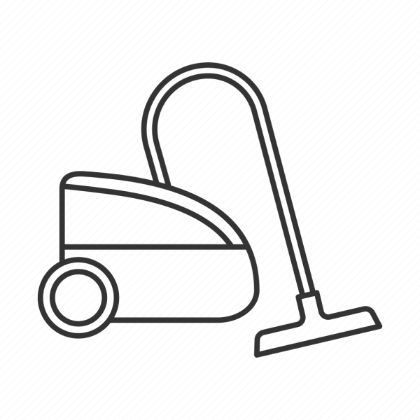 Пылесос трафарет