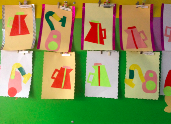 Аппликация опасные предметы старшая группа