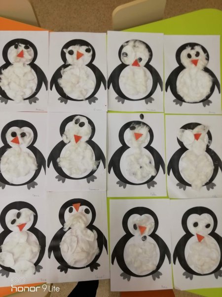 Пингвин аппликация для детей