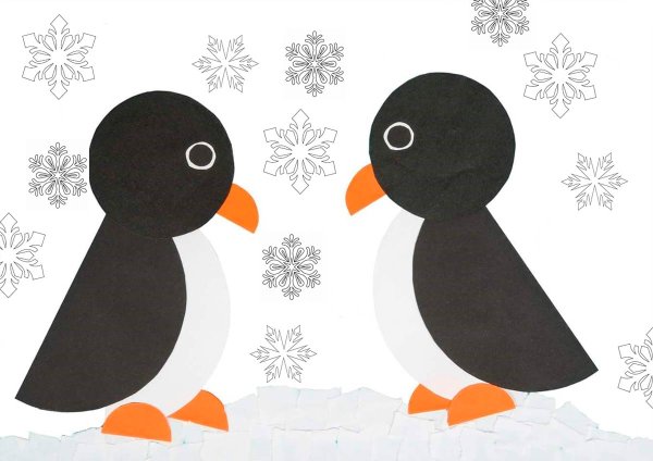 Аппликация в старшей группе