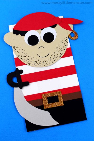 Пиратские поделки из бумаги