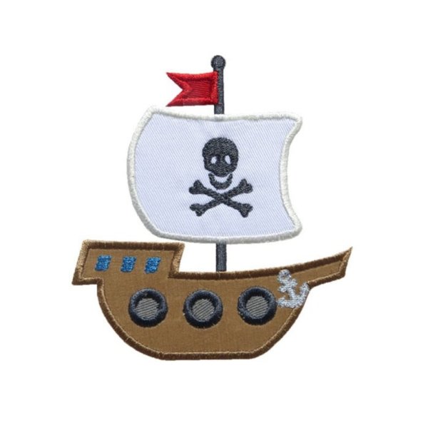 Аппликация на тему пираты