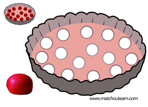 Пластилиновые заплатки посуда для детей