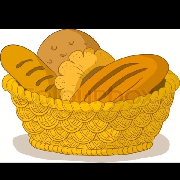 Корзинка с пирожками