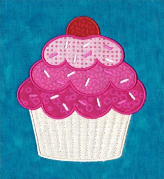 Аппликация пирожное