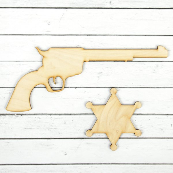 Пистолет из фанеры