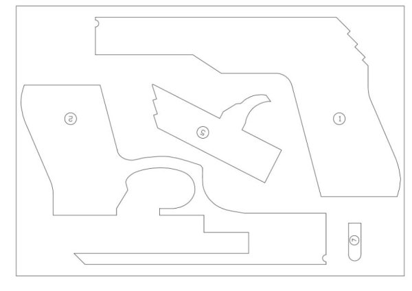Пистолет Макарова резинкострел