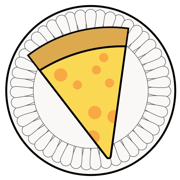 Пицца рисунок для детей