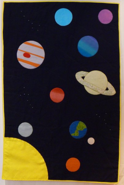 Аппликация космос