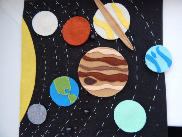 Планеты из ткани