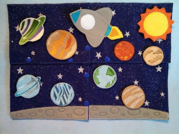 Планеты из ткани