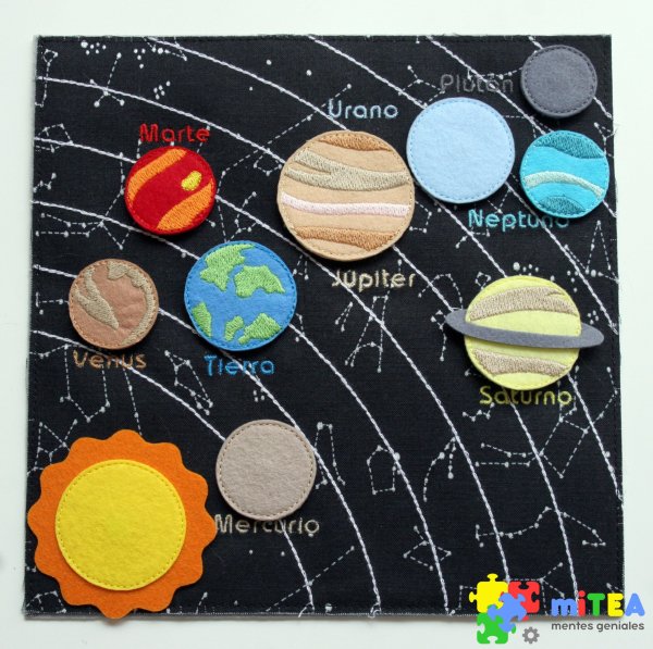 Аппликация Солнечная система