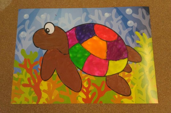 Аппликация из пластилина