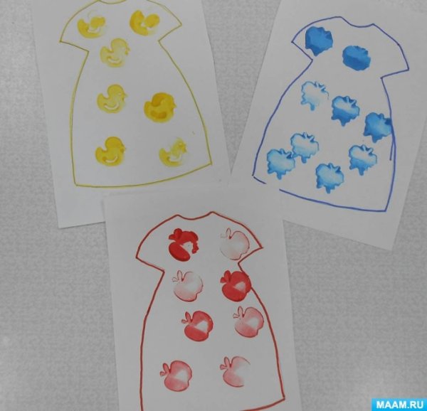 Рисование в первой младшей группе