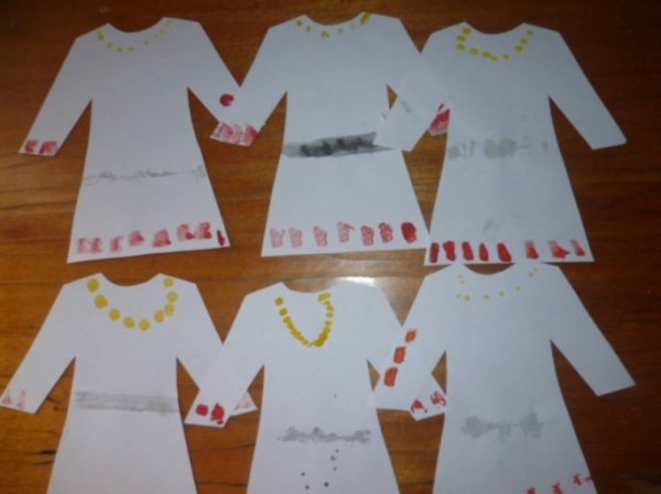 Рисование в старшей группе на тему одежда