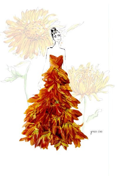 Grace Ciao платья из цветов