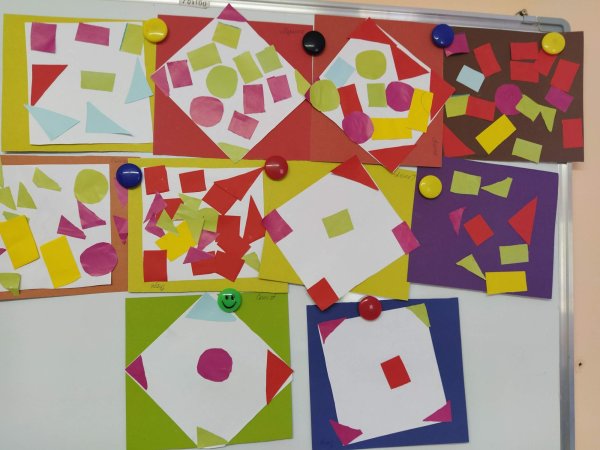 Аппликация в средней группе