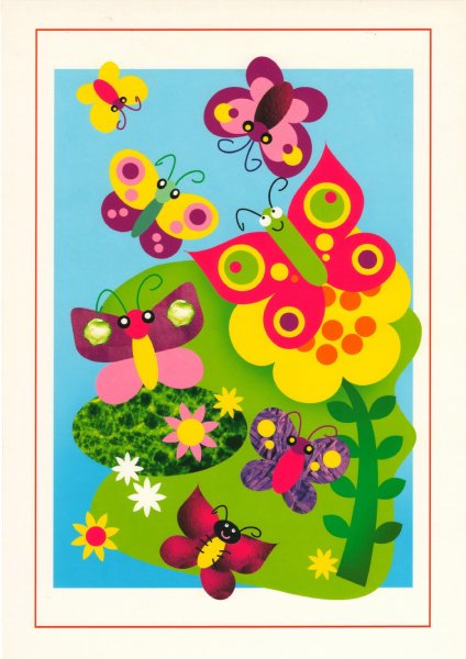 Летние аппликации для детей