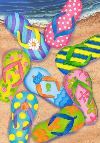 Шлепки на лето детские