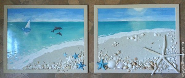 Аппликация море