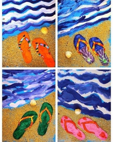 Аппликация море