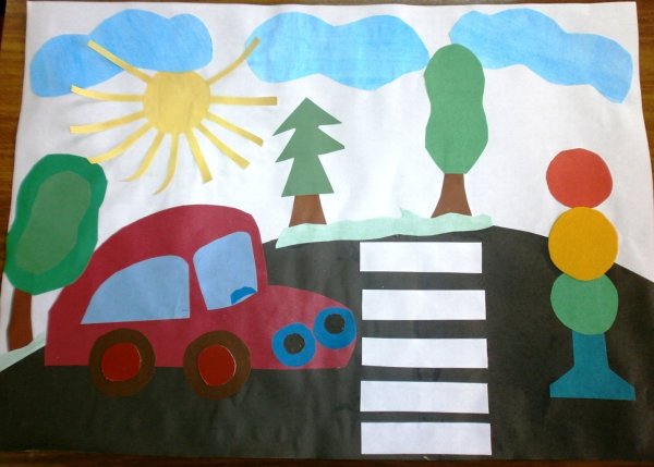 Поделки на тему дорожного движения