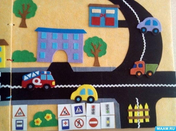 Панно дорожное движение