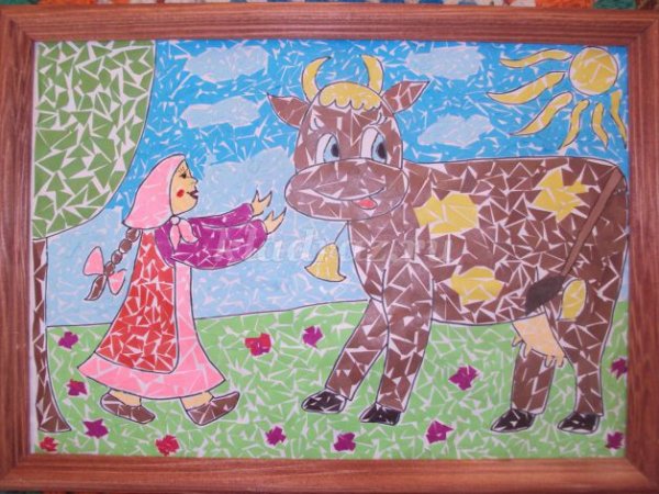 Аппликация по сказкам