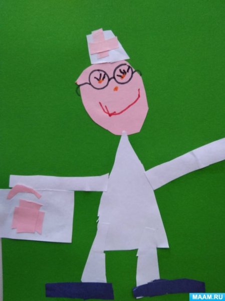 Аппликация доктор