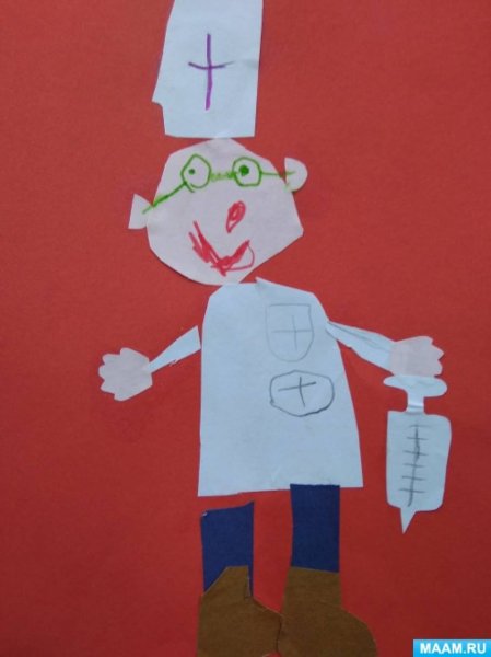 Аппликация по сказкам Чуковского в подготовительной группе