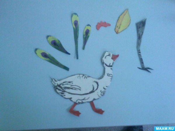 Аппликация по сказкам Сутеева средняя группа