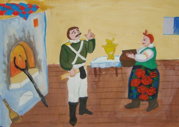 Старуха из каши из топора