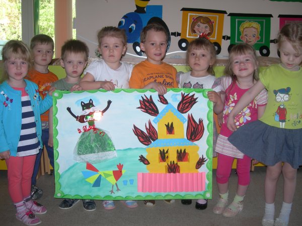 Кошкин дом неделя в детском саду коллективная работа