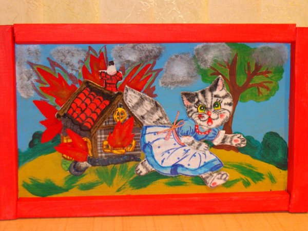 Объемное панно по пожарной безопасности