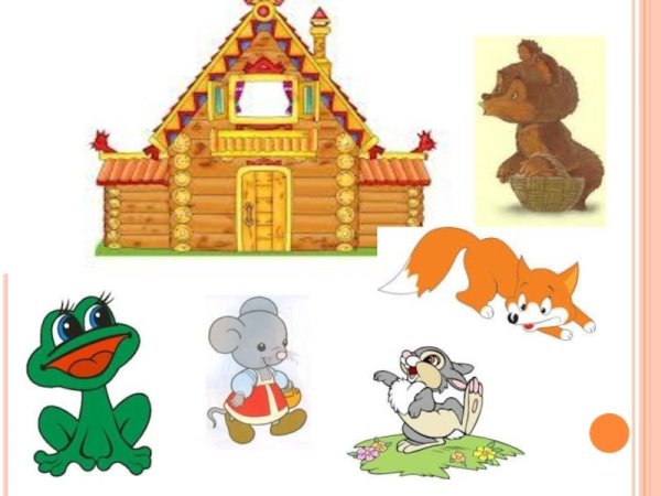 Герои из сказки Теремок для детей