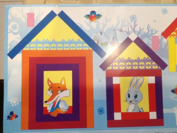 Избушка с палочками Кюизенера