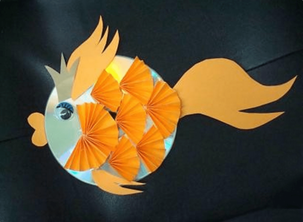 Поделка Золотая рыбка