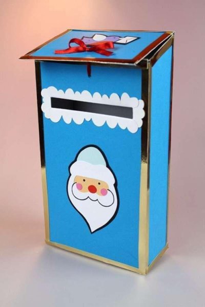 Почтовый ящик из коробки