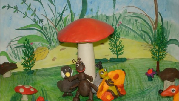 Сутеев грибок герои