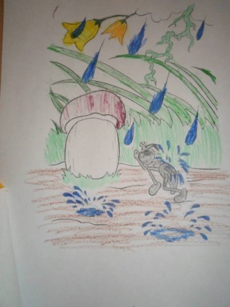 Рисунки детей по сказкам Сутеева