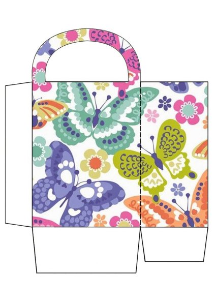 Подарочная сумка из бумаги