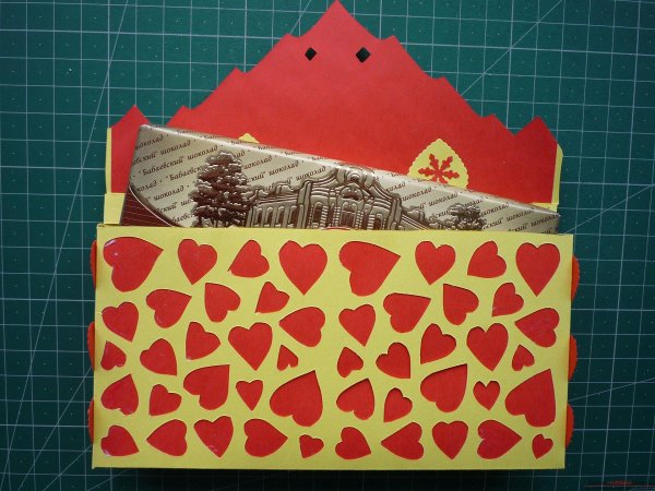 Аппликация коробочка